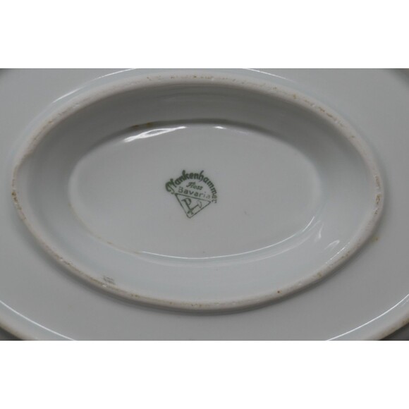 Plankenhammer Floss Bavaria Porcelain Gravy Boat -  Made In Germany RARE - Picture 7 of 7